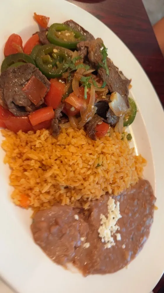 Bistec a La Mexicana